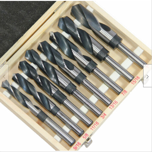 Factory High Quality HSS Sliver&Deming Reduced Shank Twist Drill Bit for Metal Drilling