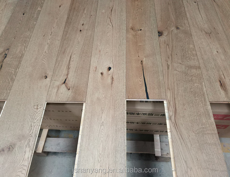 Natural oiled oak engineered Engineered hardwood floors