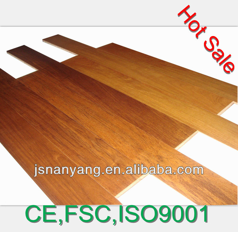 Multi-layer Engineered Wood Burma Teak Price Parquet Flooring With CE,FSC,ISO certification