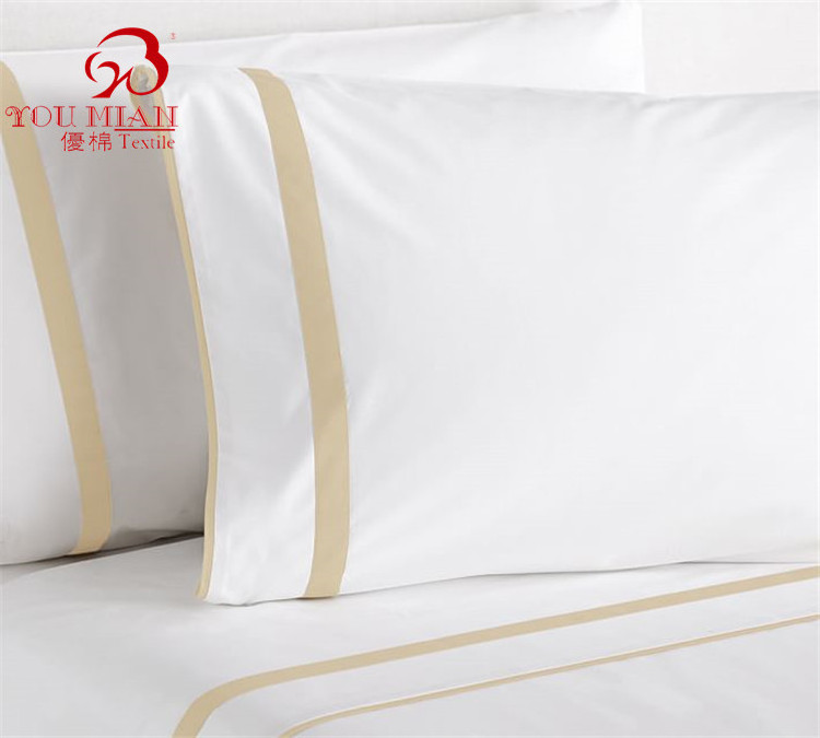 Custom Print 100% Bamboo White Pillow Cases Wholesale White Pillow Case