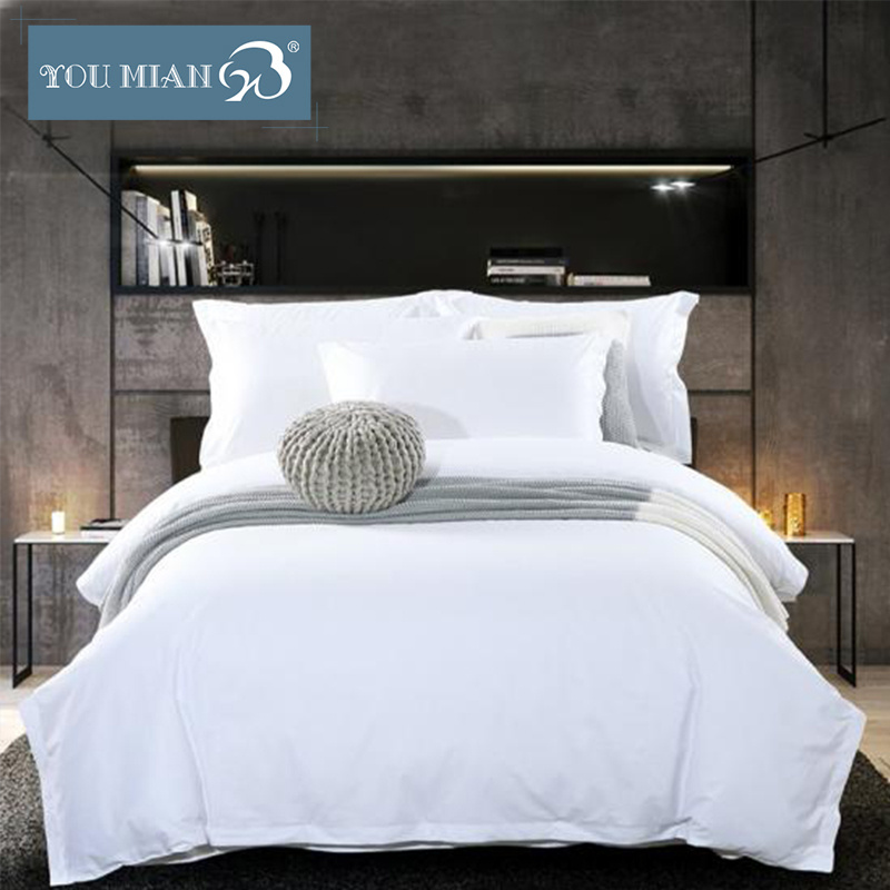 White Hotel Luxury Comforter Cotton Sheet Set Bedding Turkish Bedding Set