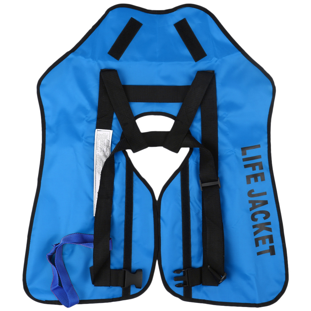 NiuFuRui 150N 33g CO2 cylinder rescue automatic inflatable solas life jacket with co2 cartridge,floating vest