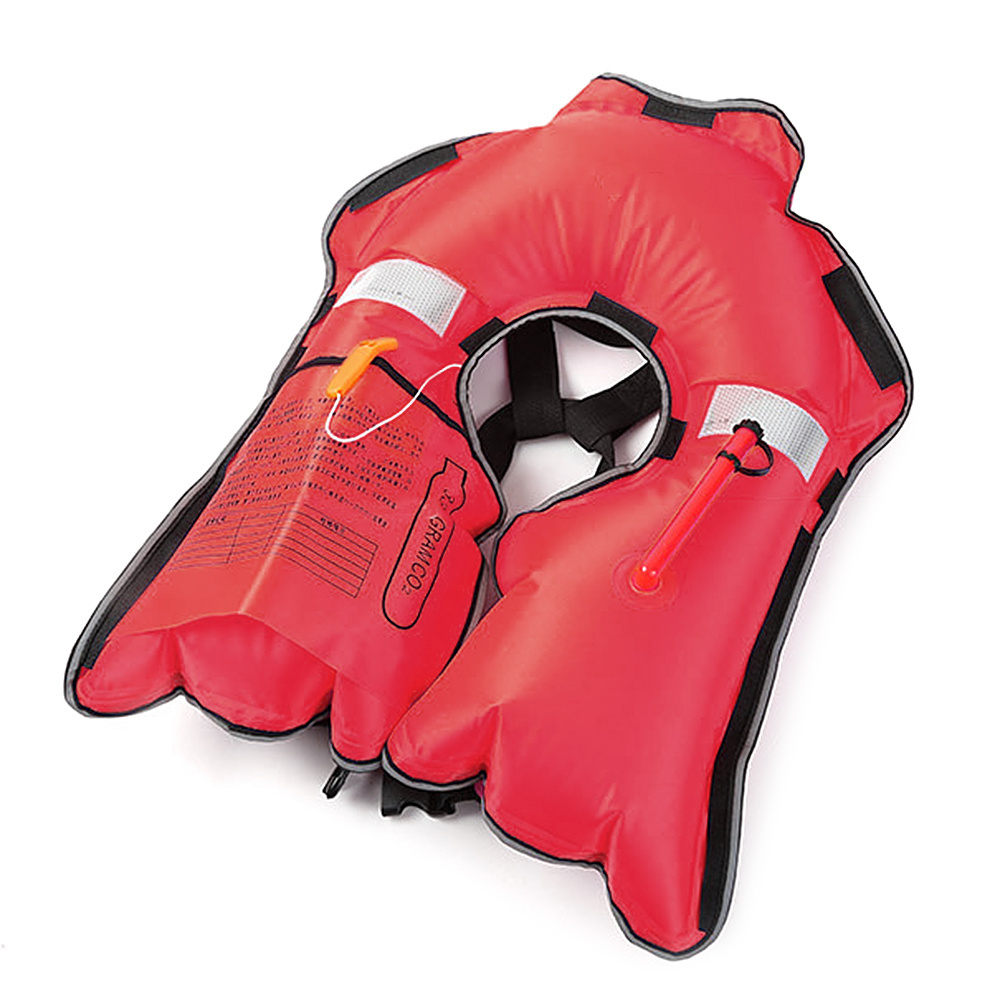 NiuFuRui Offshore Work Safety life vest co2 life jacket automatic inflatable life jacket automatic inflatable