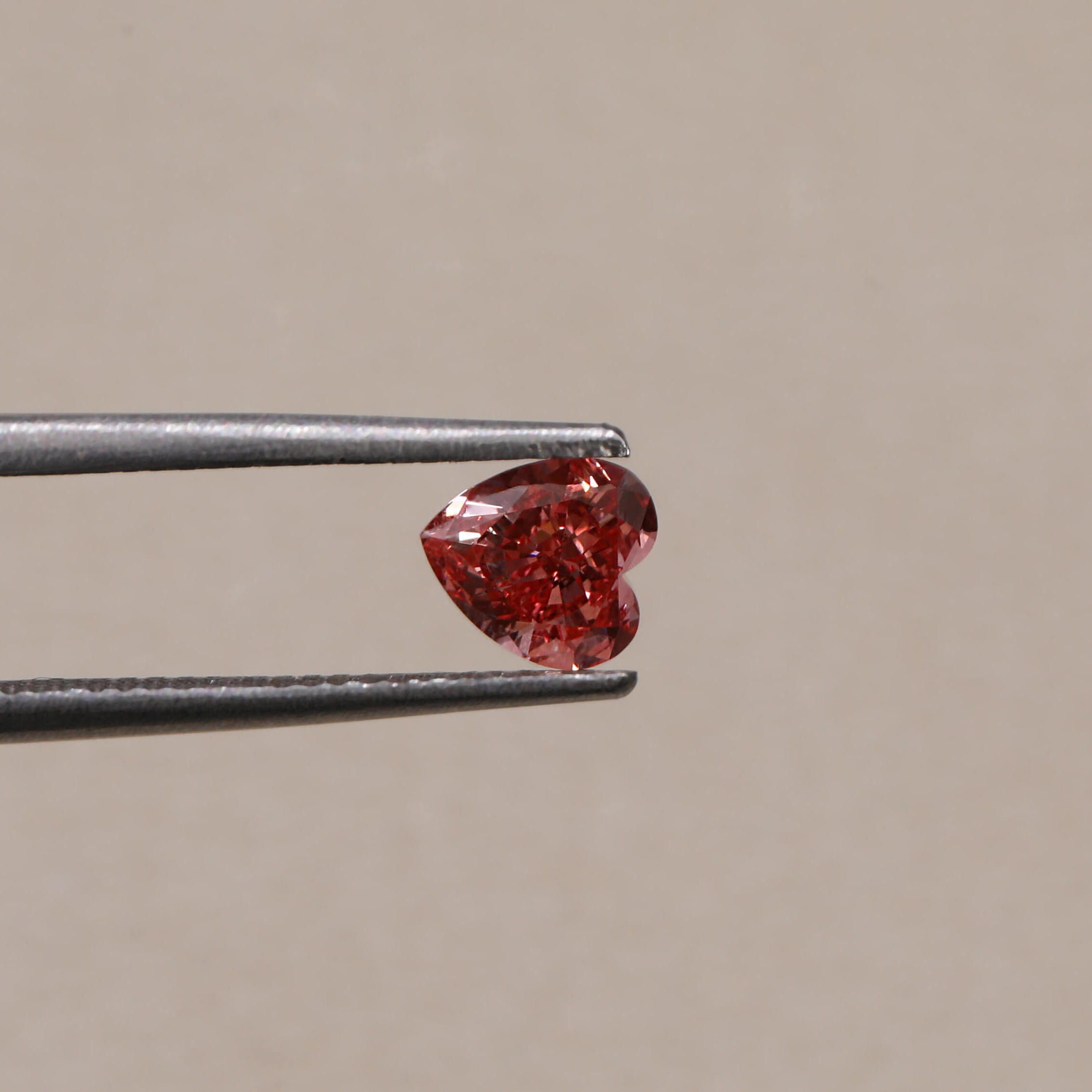 1.23 CT Pink Lab Grown Heart Cut Loose Diamond for Custom Jewelry Conflict Free Loose Diamond for Wedding Ring & Pendant