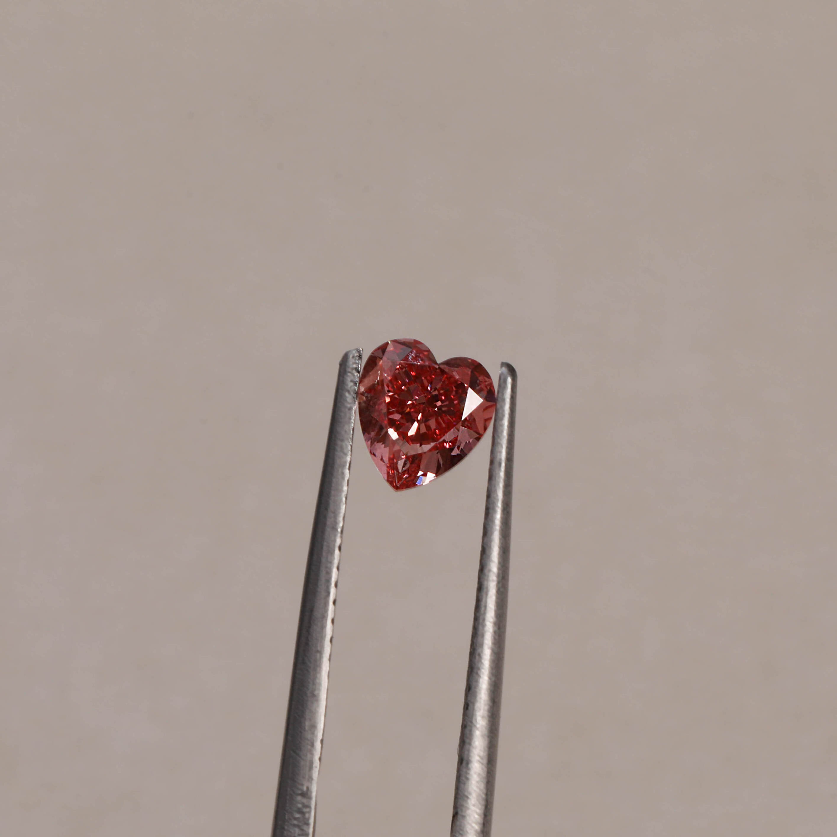 1.23 CT Pink Lab Grown Heart Cut Loose Diamond for Custom Jewelry Conflict Free Loose Diamond for Wedding Ring & Pendant