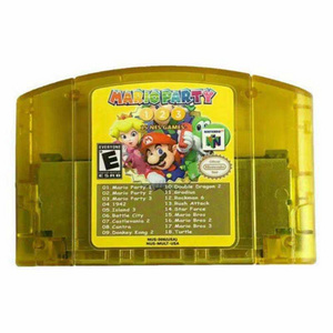 N64 Games Card Cartridge  For Mario Party 1 2 3N64 Plus 15 Nes Games 18 Games