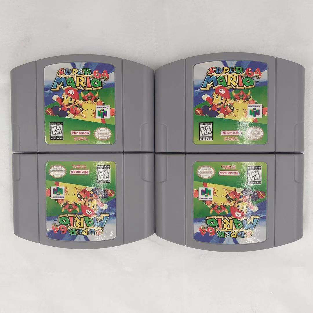 Factory Seal Super Mario 64 For N64 Game Card Cartridge Console NTSC Version