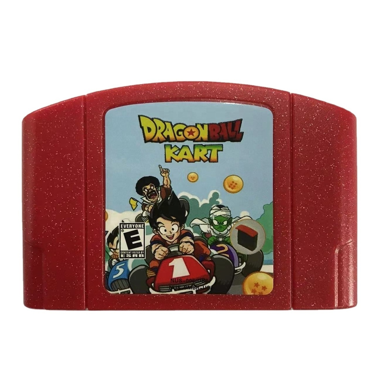 New NTSC/US English language Hack Game Red Shell 64 bit Dragonball Kart N64 Games