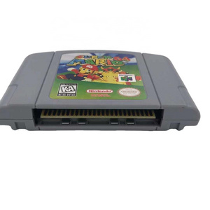 Factory Seal Super Mario 64 For N64 Game Card Cartridge Console NTSC Version mario amibo card