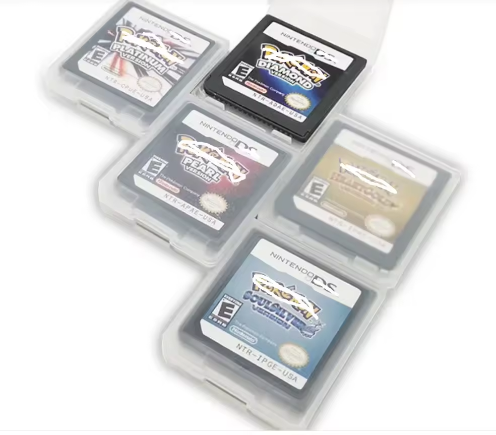 Soul Silver Heart Gold for DS game card  Video game Cartridge  Game Card for 3DS 2DS