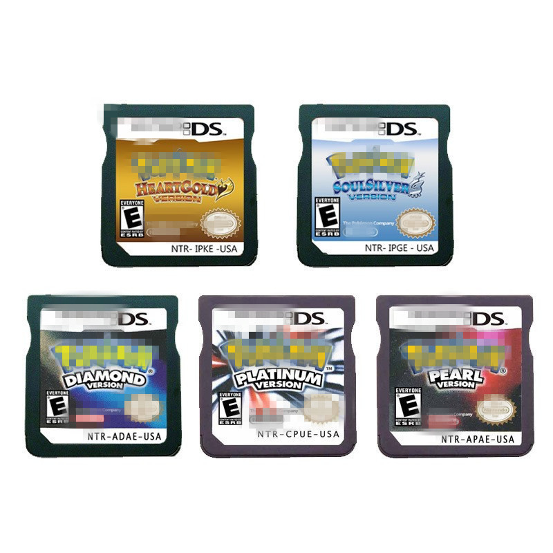 Soul Silver Heart Gold for DS game card  Video game Cartridge  Game Card for 3DS 2DS