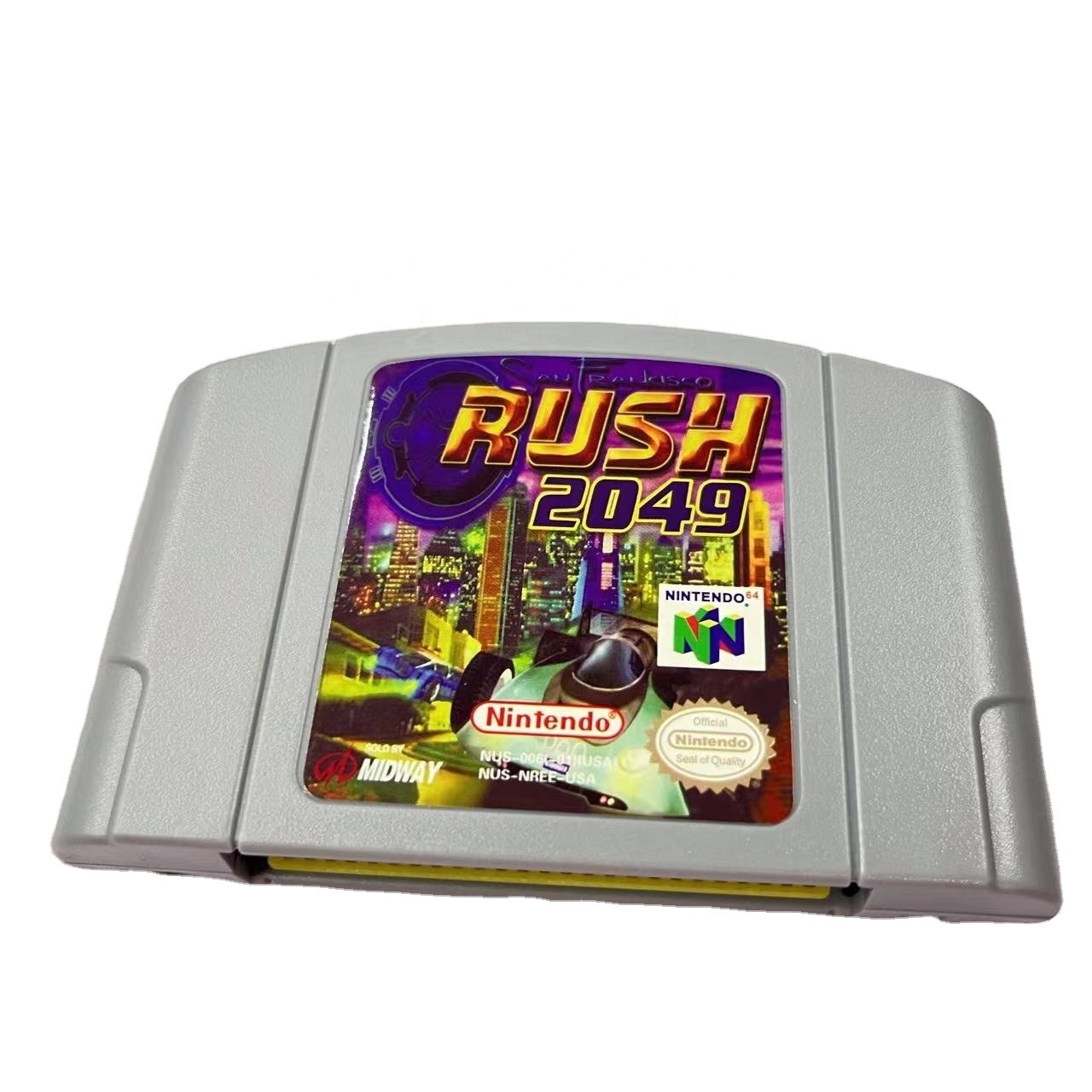 San Francisco Rush 2049 Video N64 Game Cartridges for Nintendo 64 USA NTSC Version Retro Viedeo 512 Bit N64 Cartridges Consoles