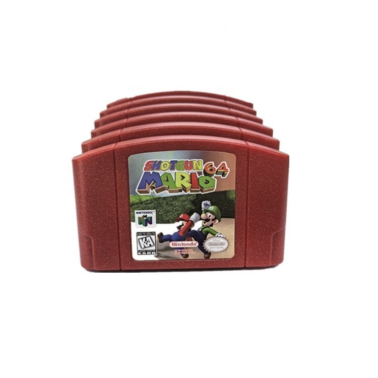 N64 game cartridge game card Retro SHOTGUN MARIO 64 Video Games Card for Nintendo 64