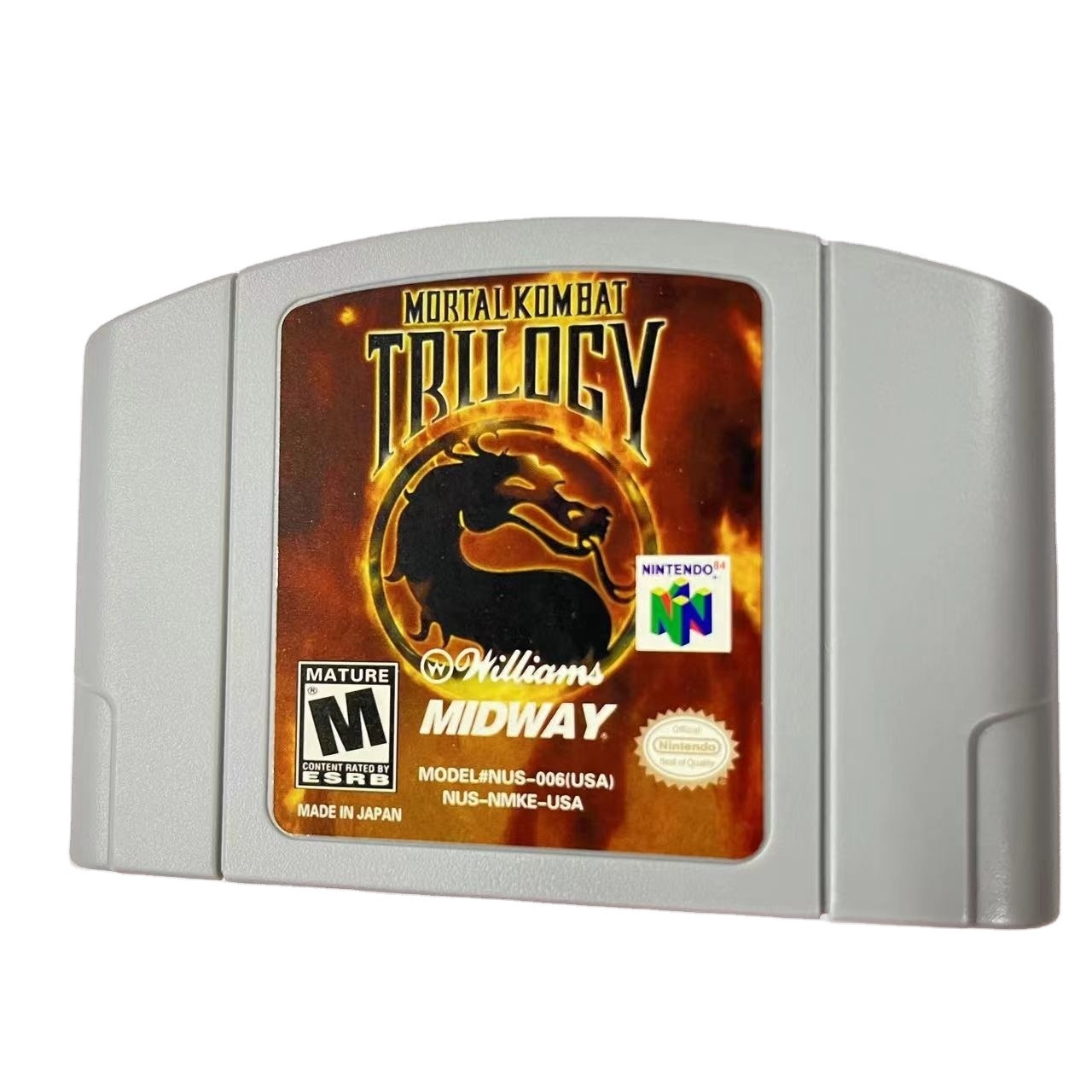 Mortal Kombat Trilogy Games N64 Cards USA Version Game Card For N64 For Nintendo Switch 512 Bit Game Cartridge Cards