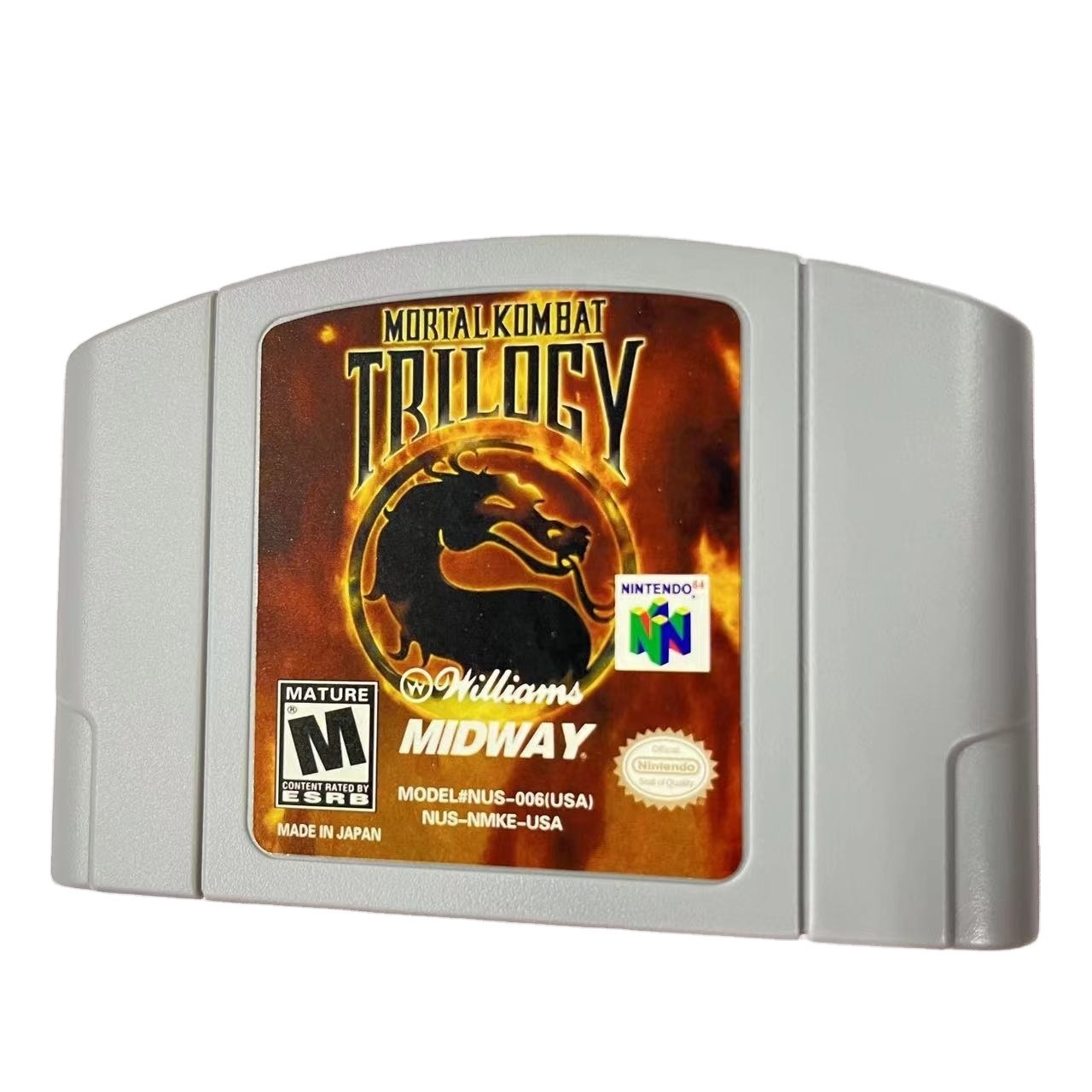 Mortal Kombat Trilogy Games N64 Cards USA Version Game Card For N64 For Nintendo Switch 512 Bit Game Cartridge Cards