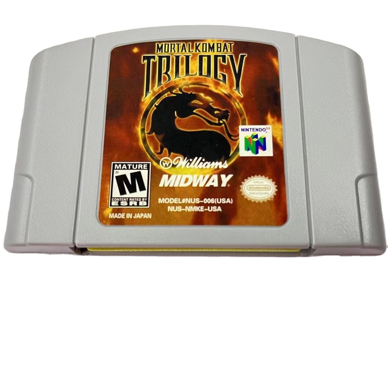 Mortal Kombat Trilogy Games N64 Cards USA Version Game Card For N64 For Nintendo Switch 512 Bit Game Cartridge Cards