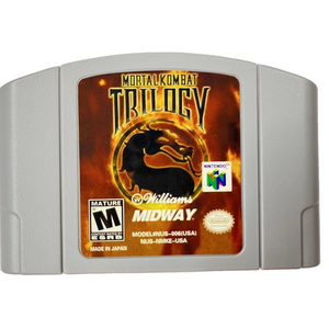 Mortal Kombat Trilogy Games N64 Cards USA Version Game Card For N64 For Nintendo Switch 512 Bit Game Cartridge Cards