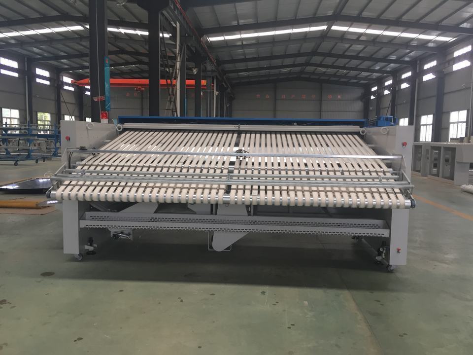 Automatic linen sheet folding hotel washing plant equipment industrial folding machine