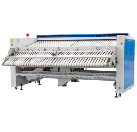 Automatic linen sheet folding hotel washing plant equipment industrial folding machine