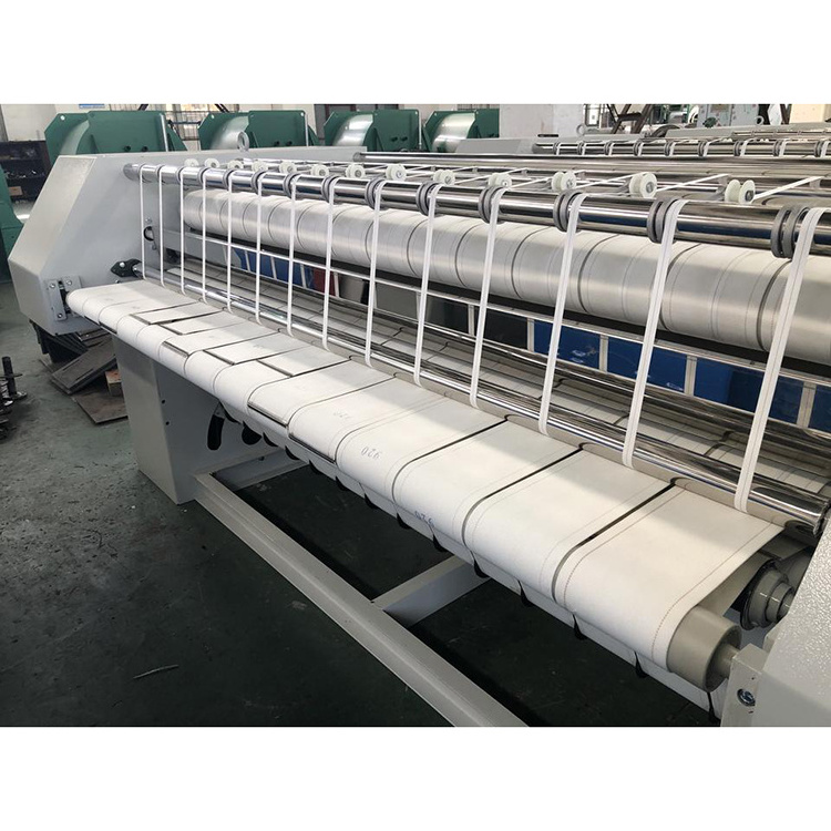 Hot Selling Industrial Stainless Steel 3840*1500*1400Mm Roller Ironing Machine For Clothes