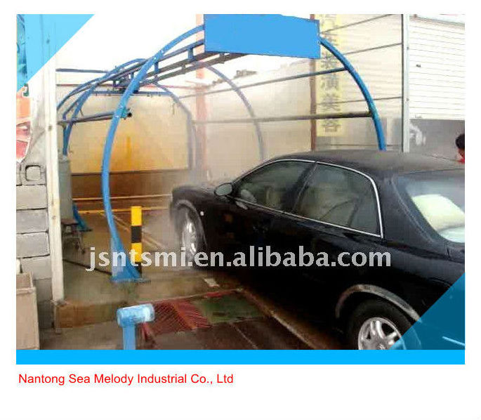 Single Arm 360 Degree Rotation Touchless Auto manual car wash machine