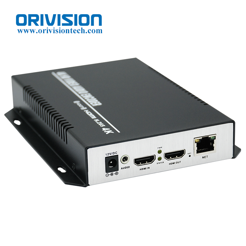 2 Channels 4K@30 HDMI Video Encoder H.265/H.264 HD HDMI to IP Encoder 4K For Live Streaming