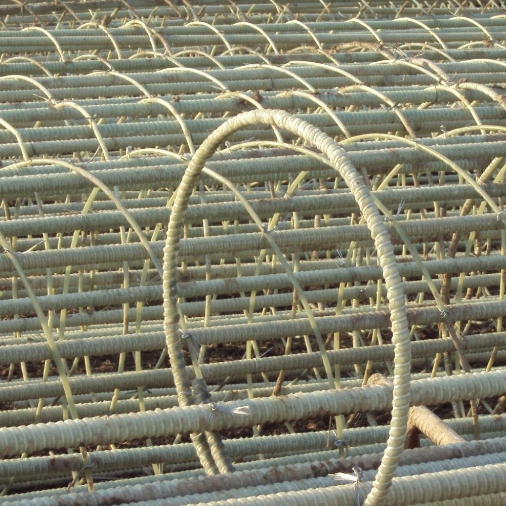 6mm Sand Blast Surface Treatment and Building, Tunnel, Bridge, Slope Application Construction FRP Rebar