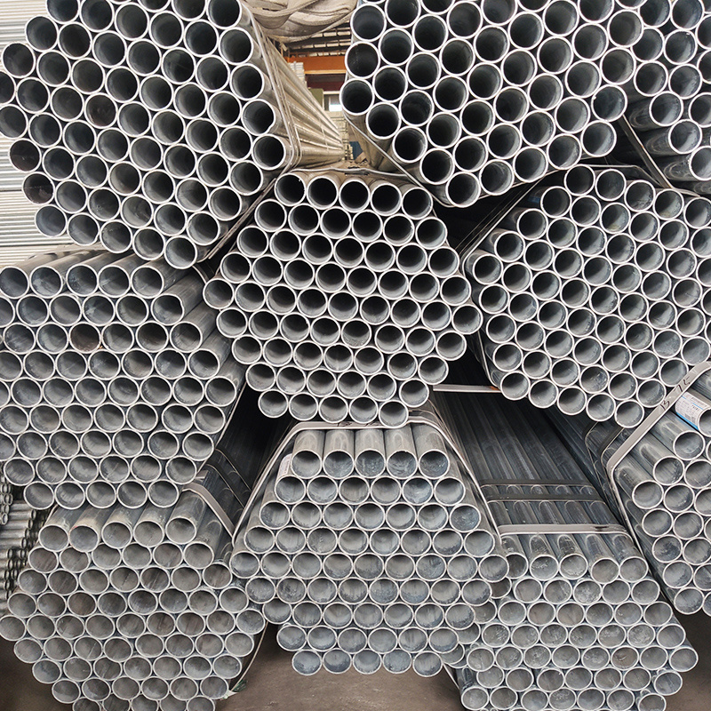 Welded Steel Pipe Iron Black Tube Galvanized Steel Pipe Tube For Construction