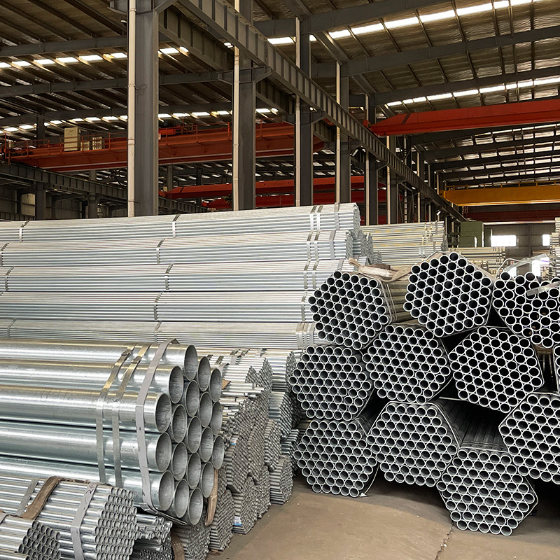 Welded Steel Pipe Iron Black Tube Galvanized Steel Pipe Tube For Construction