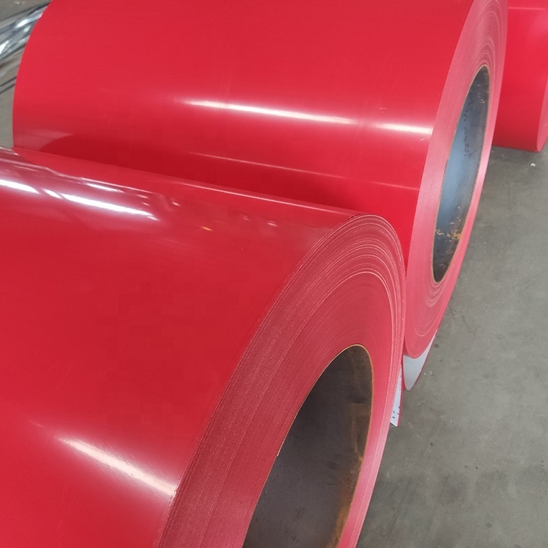 Cold rolled steel coil / PPGI color coated steel plate / zinc aluminum roofing coil from Jiangsu