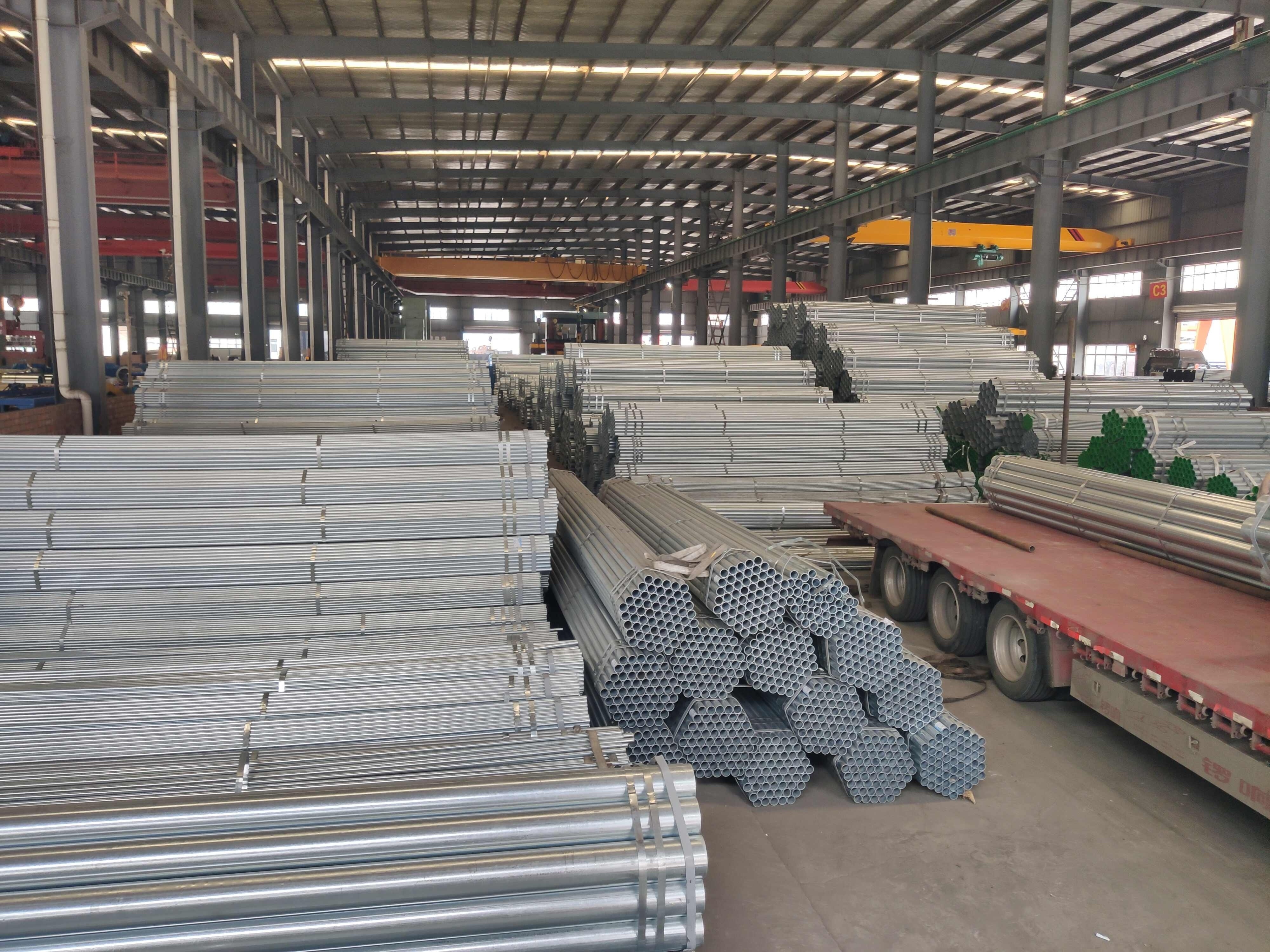 Galvanized steel pipe/threaded end galvanized iron pipe Best After-Sales Service galvanized iron pipe price