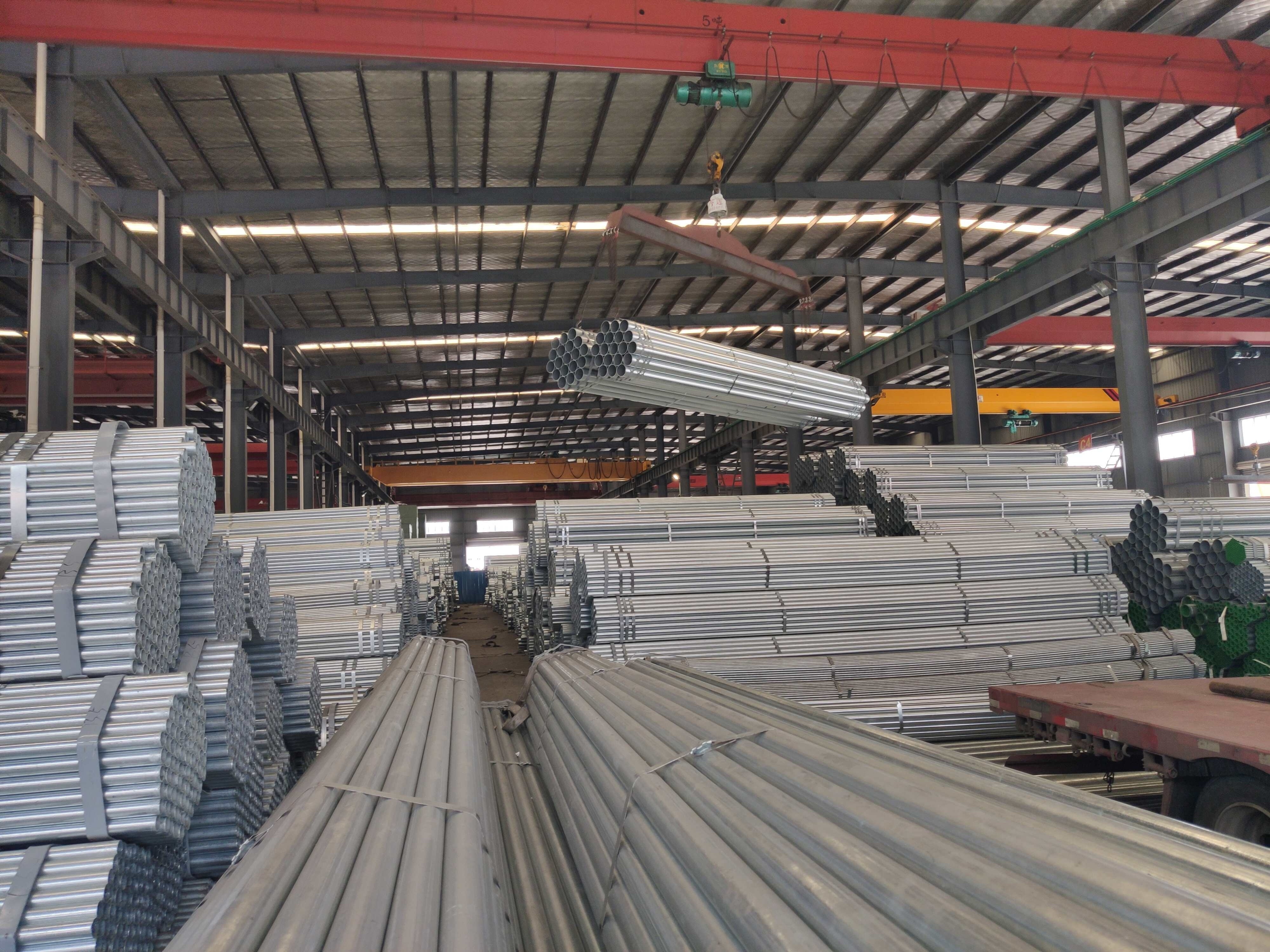 Galvanized steel pipe/threaded end galvanized iron pipe Best After-Sales Service galvanized iron pipe price