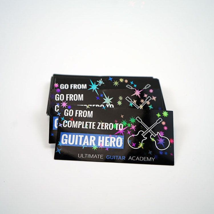 custom cute adhesive waterproof vinyl pvc die cut stickers logo label printing stickers with star holo effect