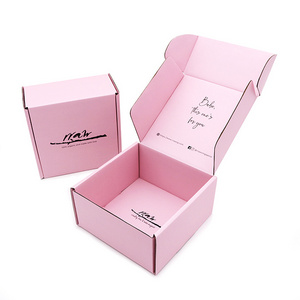 Wholesale small literature book mailer packaging box customised size beauty product gift mailer shipping box for small business