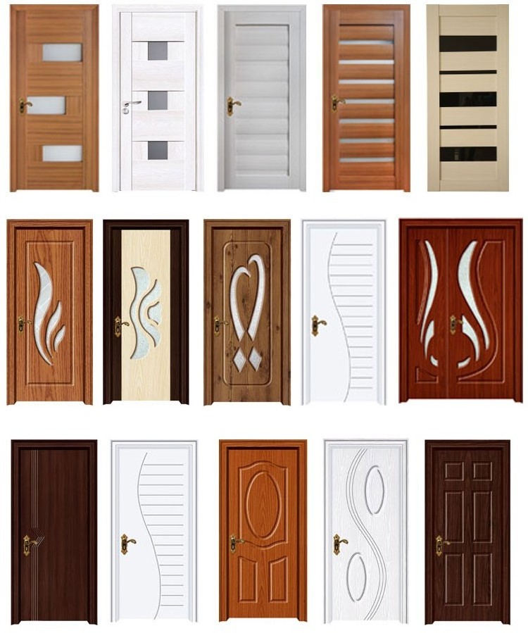 luxury modern solid composite doors modern interior white solid wood door portes en bois door