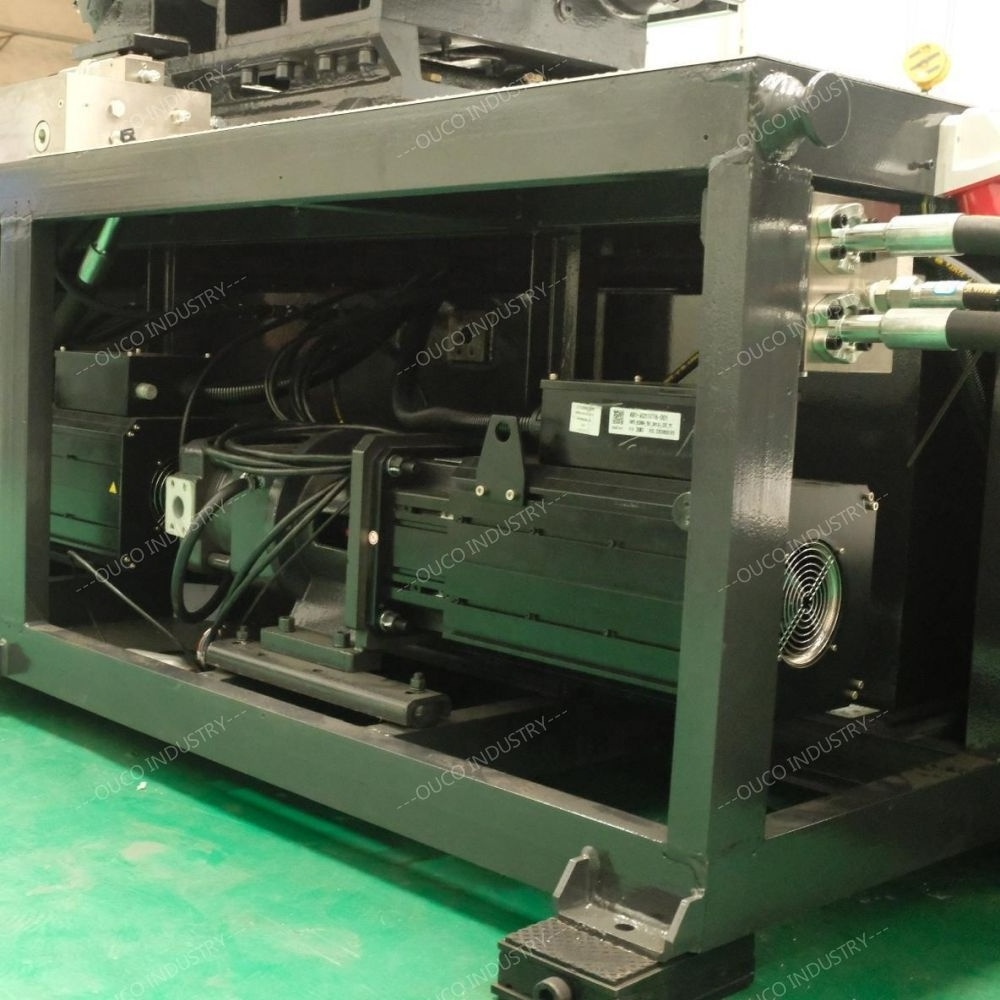 OUCO 90T Factory Direct Sales Hydraulic Servo Desktop Mini Succulent Plant Plastic Flowerpot Injection Molding Machine