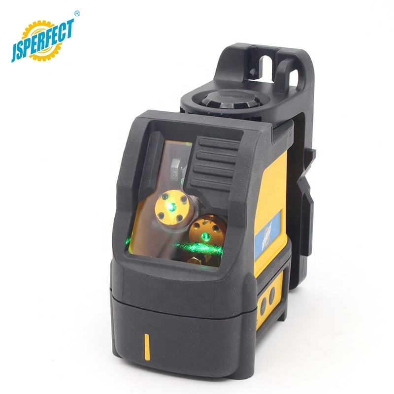 Professional cross line laser 2 lines green laser level from factory with CE ROHS