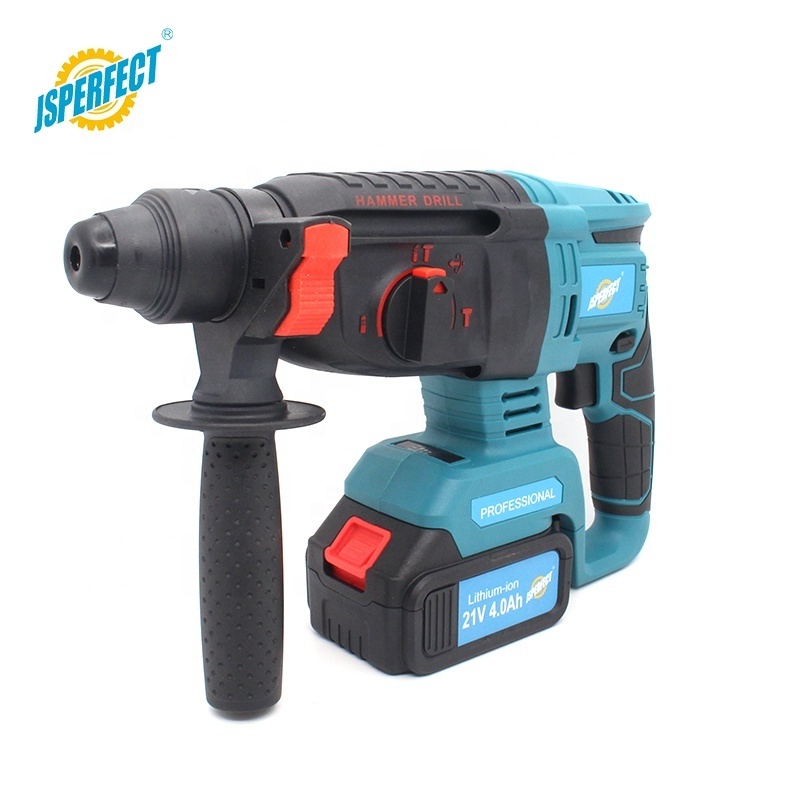 Multifunctional power tools cordless impact rotary hammer drill cordless rotary 20v hammer