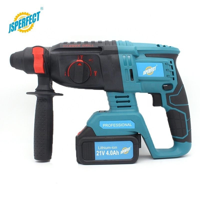 Multifunctional power tools cordless impact rotary hammer drill cordless rotary 20v hammer