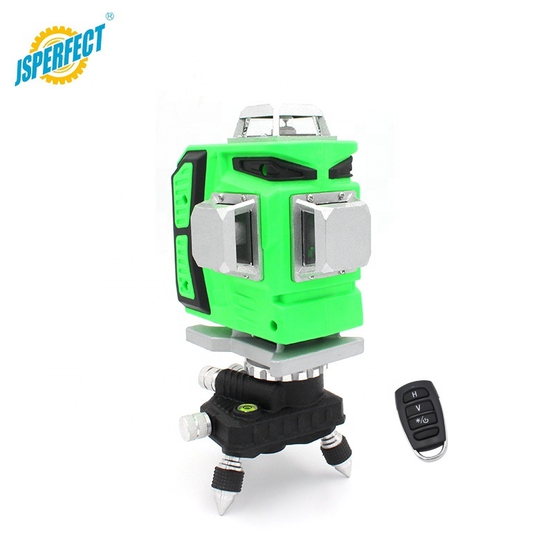 Hot sale multi-line positioning pointer level laser 16 line laser level 4d with 1m tripod