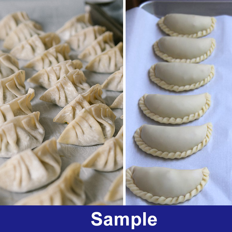 Automatic low price small gyoza empanda samosa dumpling making machine