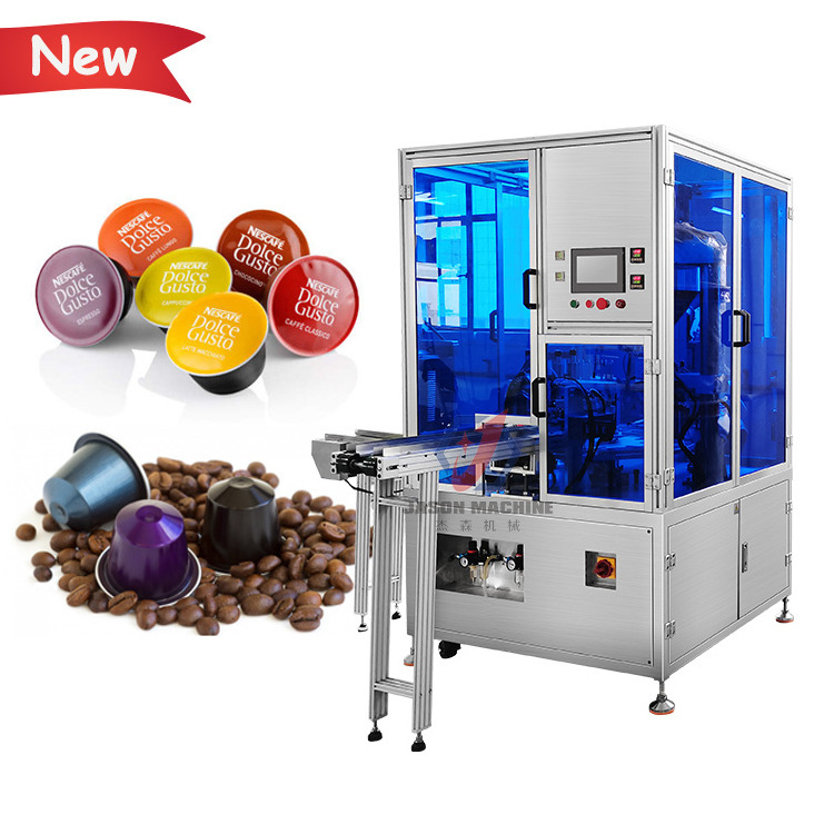 Automatic coffee pod filling and sealing machine coffee capsule filling machine factory