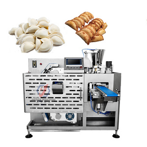 Automatic low price small gyoza empanda samosa dumpling making machine