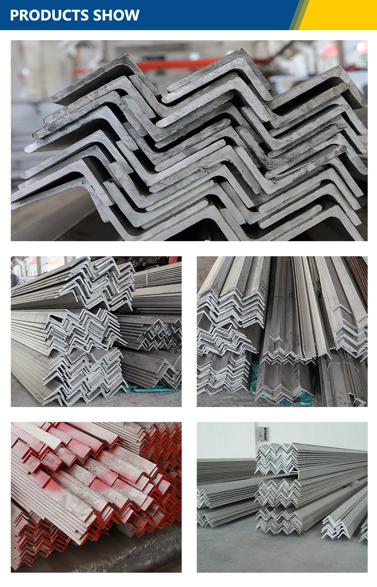 China Professional Supplier stainless steel slotted angle stainless steel 201 304 316 angle bar