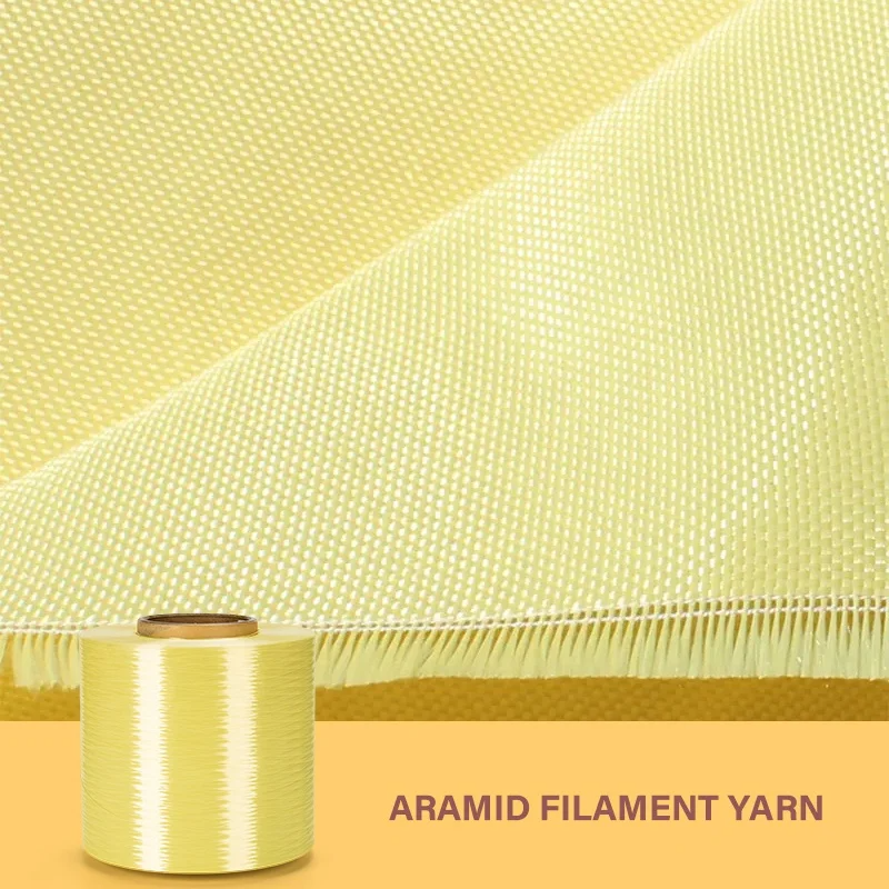 High Strength High Temperature Cut resistant wear resistant Waterproof Aramid woven Fabric Ballistic Kevlar Aramid Fabric