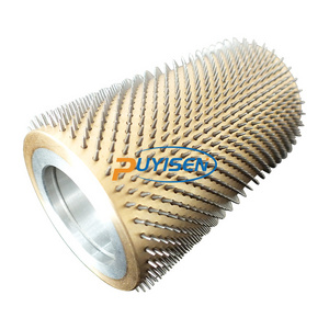 PYS-Combing Roller Fibrillating Roller Perforating Roller Rotary Pinned Sleeves