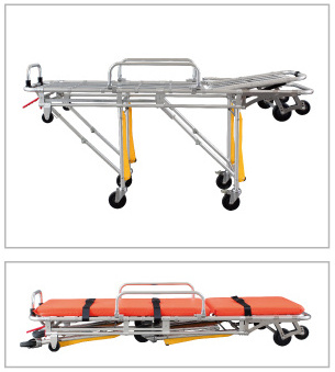 Ambulance folding hospital stretcher