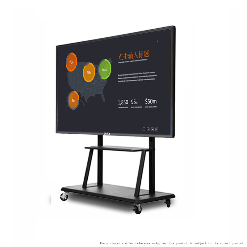 High Level Dual System Android And W10 75 86 98 Inch Sparkle Interactive Flat Panel With Ops For Government And School Tender