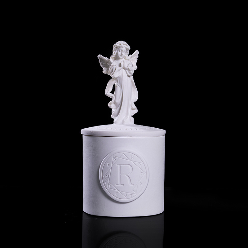 Wholesale Statue Scented Candle Essential Oil Soy Wax Fragrance Cup for Bedroom Lighting Fresh Air Fragrance