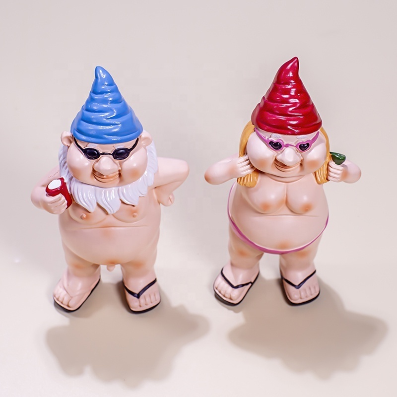 Mini Gnomes Dwarf Fairy  Funny Outdoor Mini Sexy Naked  Gnome shower naked gnome